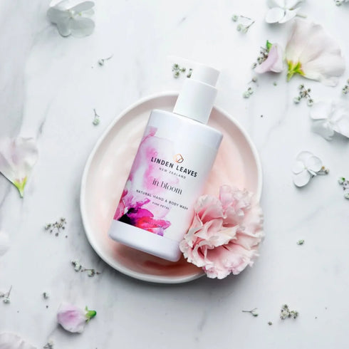 Pink Petal Hand & Body Wash 300ml-Linden Leaves-Matakana Pharmacy
